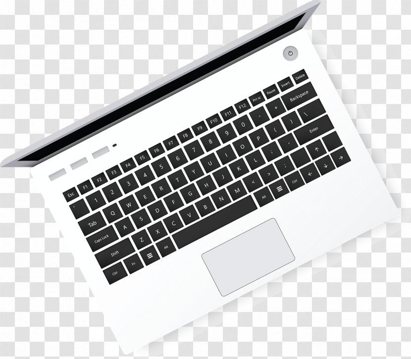 MacBook Pro Laptop Computer Keyboard Air - Protector - Plan View Transparent PNG