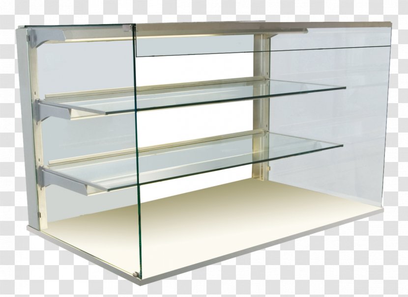Glass Table Display Case Kitchen Hotel - Stainless Steel Transparent PNG
