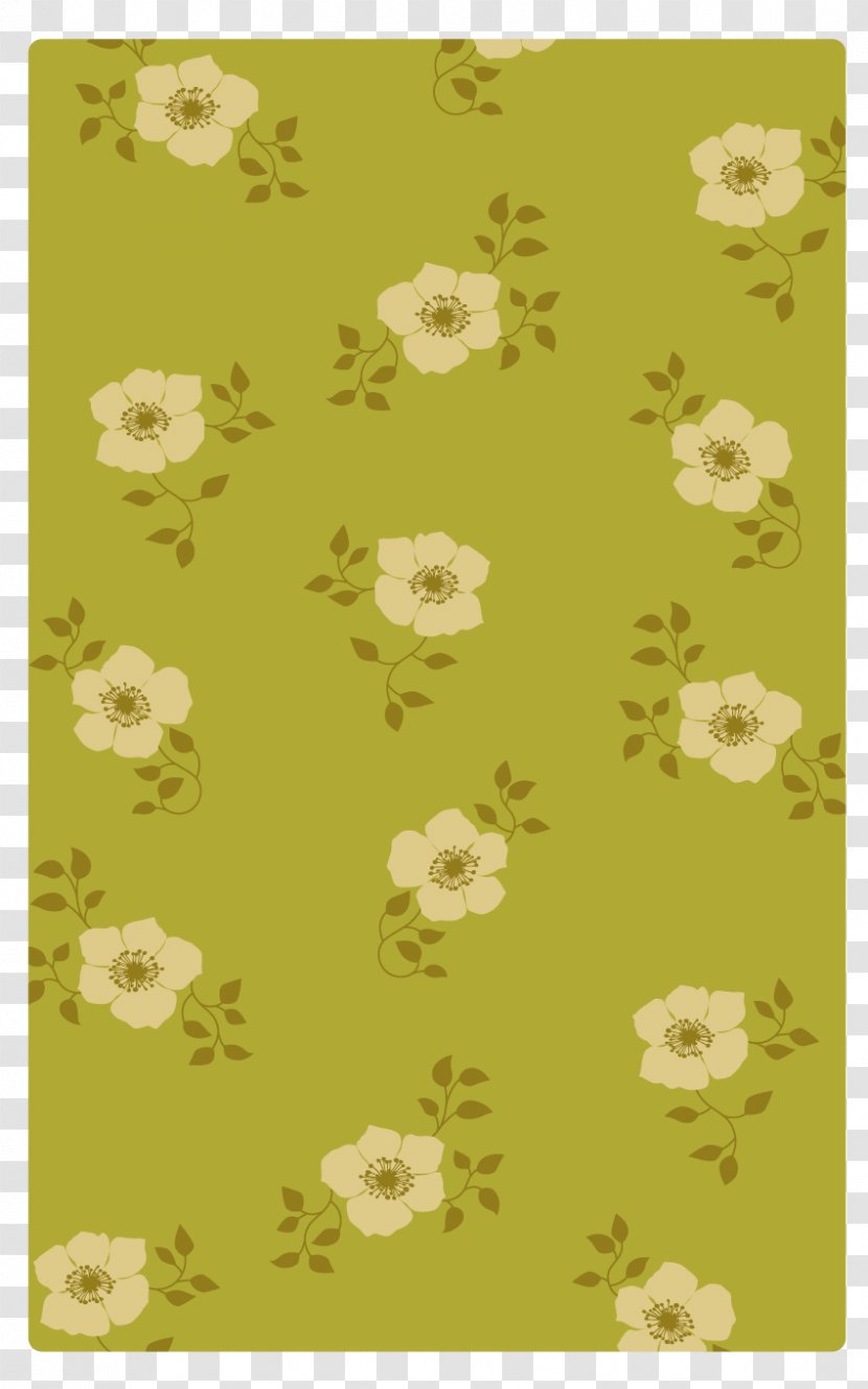 Floral Design Pattern - Grass Transparent PNG