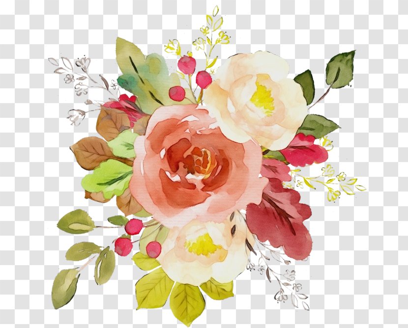 Bouquet Of Flowers Drawing - Freesia Blossom Transparent PNG