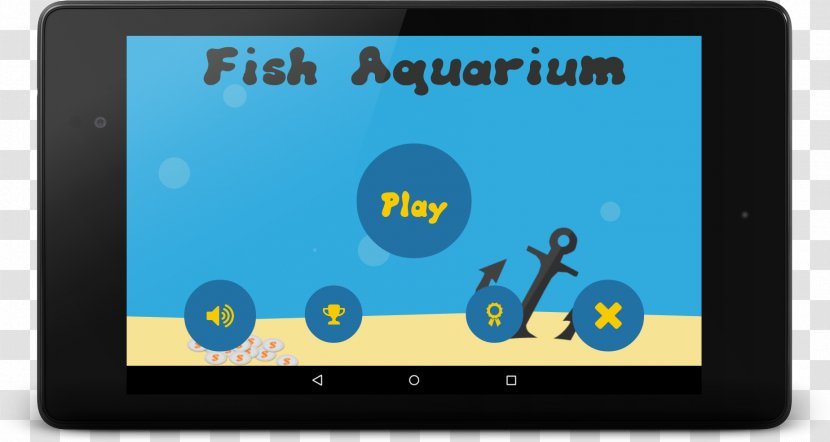 Fish Aquarium Tablet Computers NeuronDigital Android - Yellow Transparent PNG