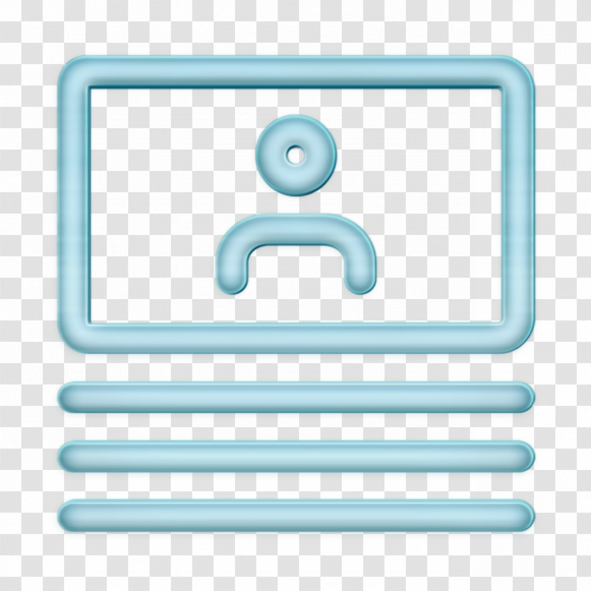 Wireframe Icon User Icon Transparent PNG