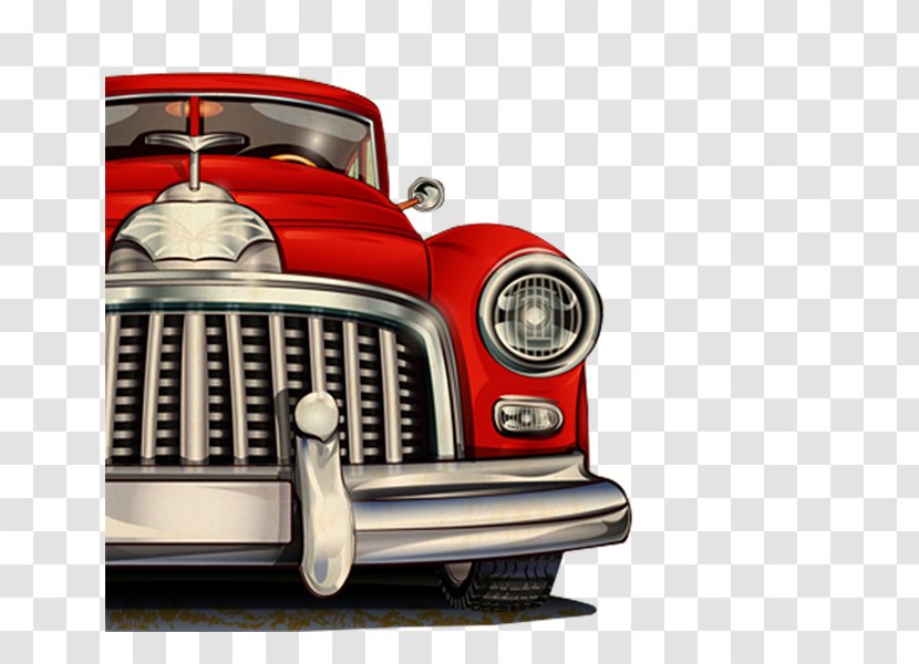 Classic Car Vintage - Royaltyfree - Cars Transparent PNG