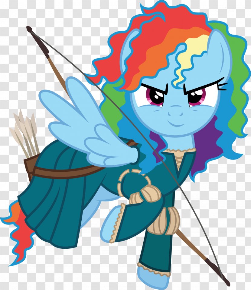 Rainbow Dash Pony Rarity Pinkie Pie Twilight Sparkle - Frame - Merida Transparent PNG