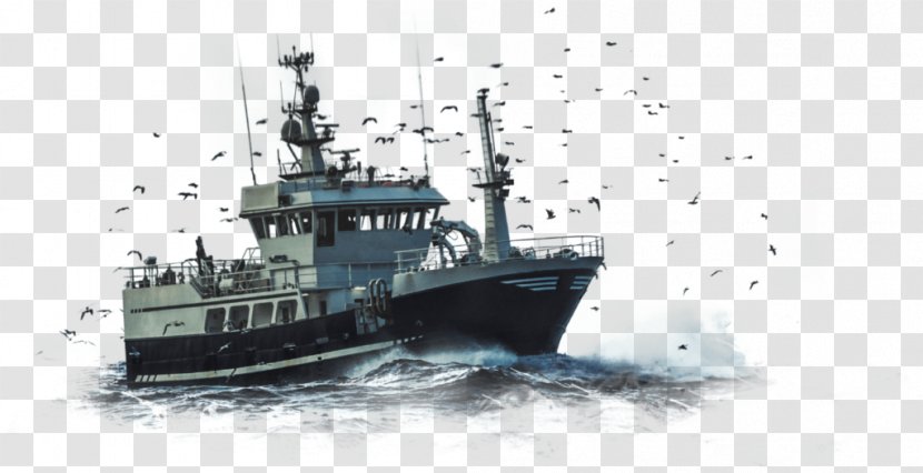 Submarine Cartoon - Fishing Vessel - Naval Ship Destroyer Transparent PNG