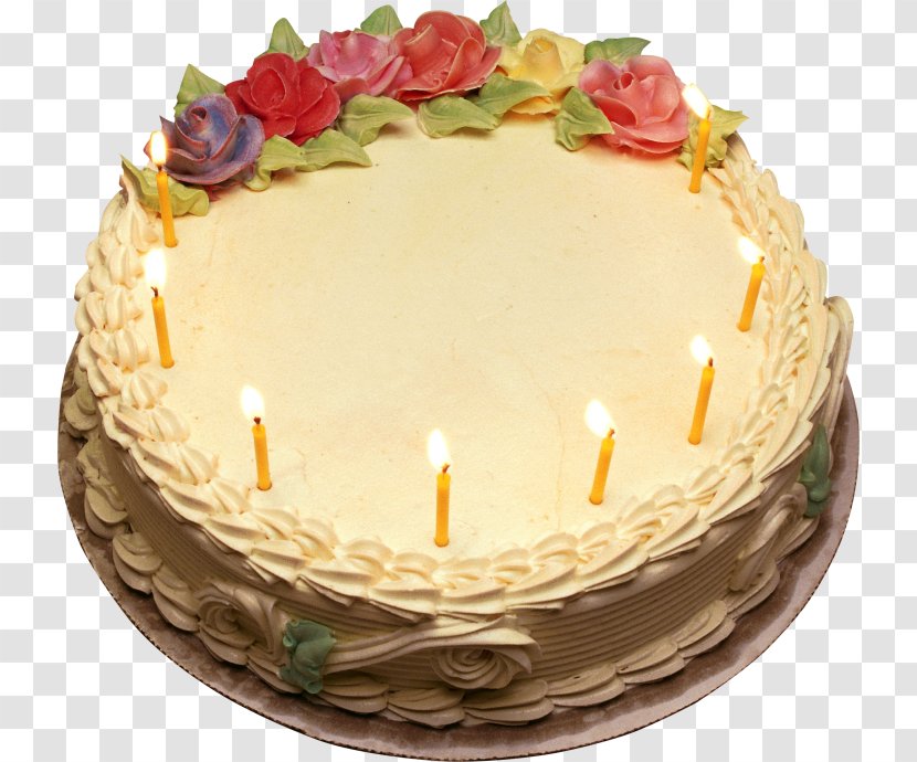 Birthday Cake Torte Fruitcake Cream - Baking Transparent PNG