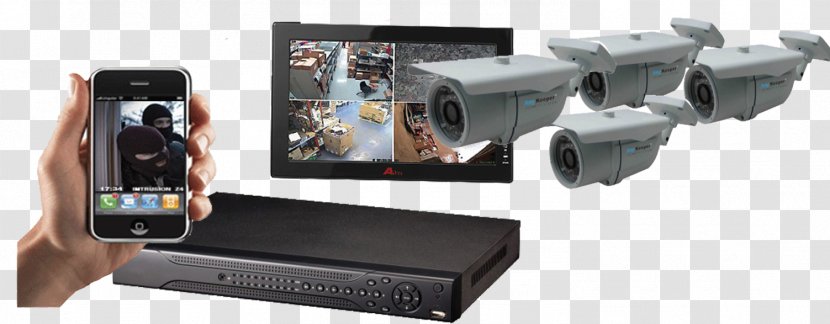 IP Camera Network Video Recorder Digital Recorders - Highdefinition Television - Cctv Transparent PNG