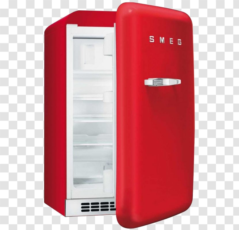 Refrigerator Smeg 50s Style FAB10 Kitchen Freezers - Retro Transparent PNG