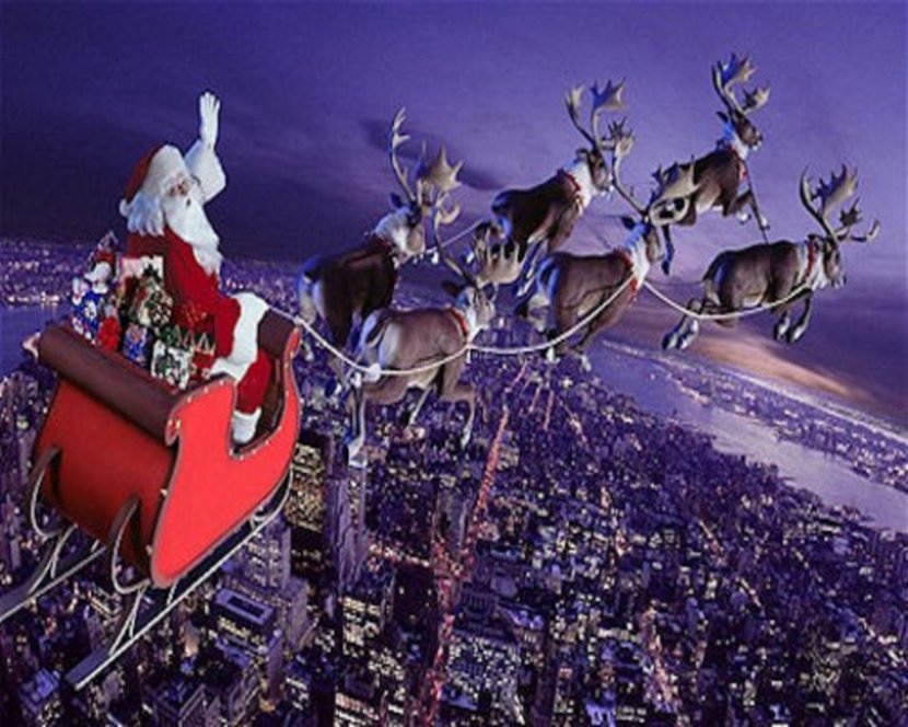 Mrs. Claus Santa Rudolph Reindeer NORAD Tracks - Mrs - Sleigh Transparent PNG