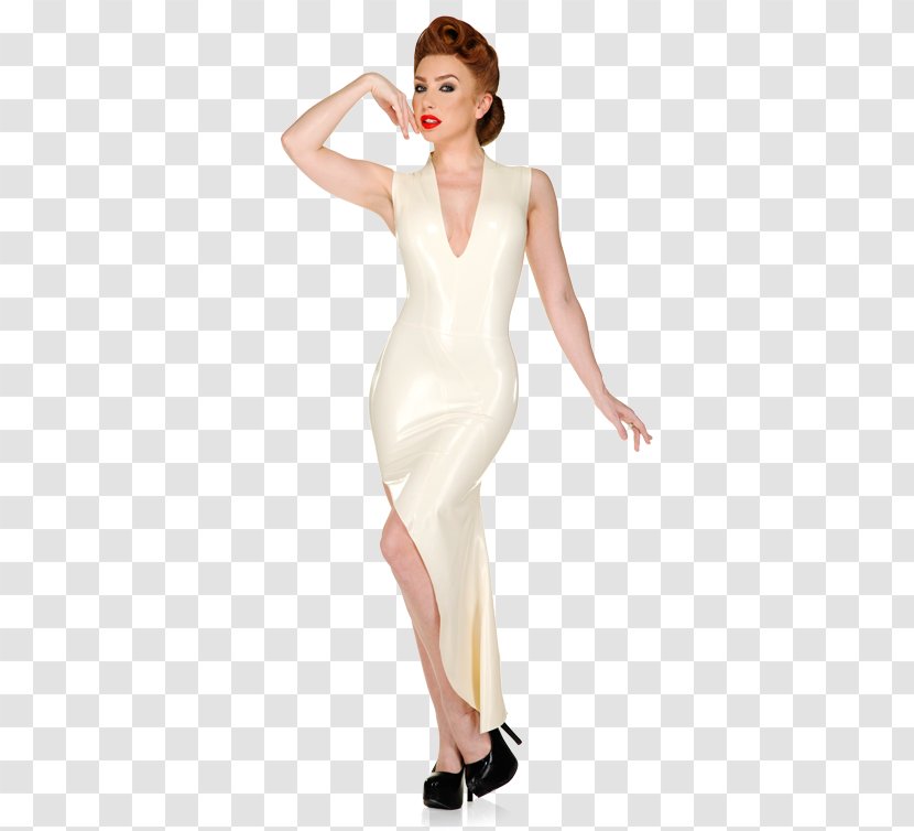 Wedding Dress LaTeX Fashion - Frame Transparent PNG