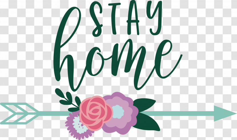 STAY HOME Transparent PNG