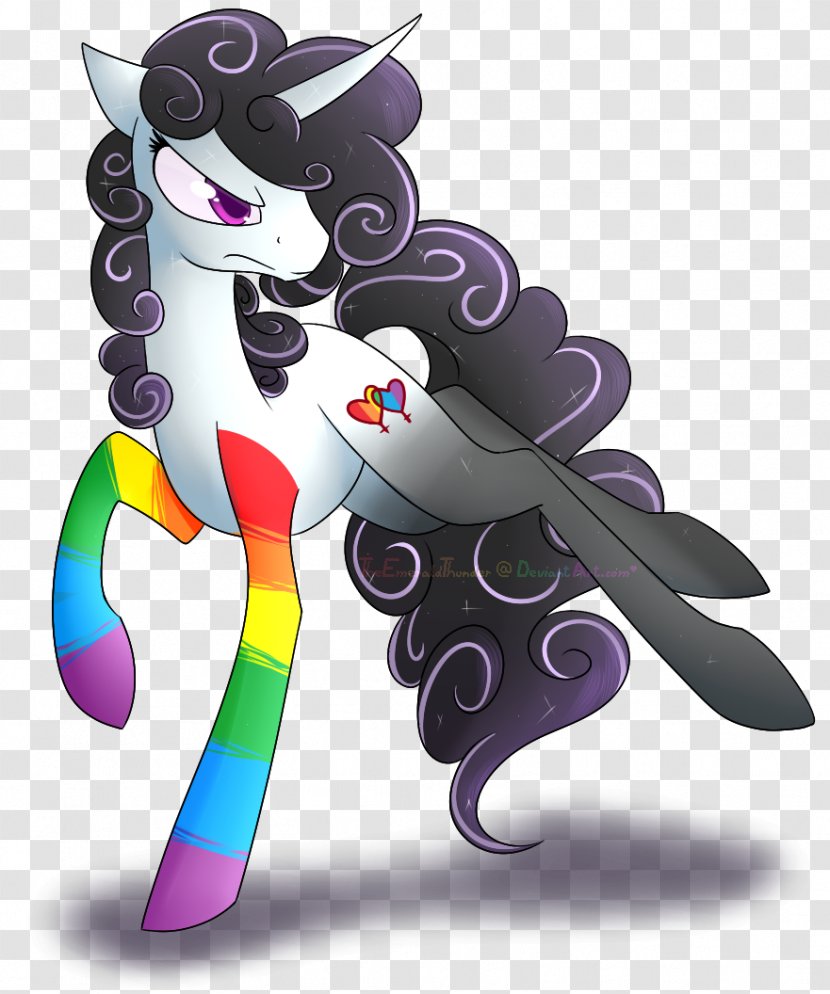 Pony Horse Alpha Compositing Horn Unicorn - Like Mammal - Hair Transparent PNG