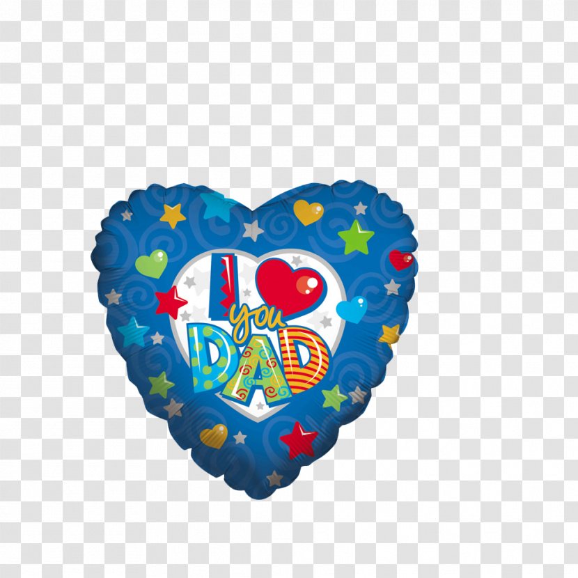Mylar Balloon Father Love Toy - Gift - Father's Day Transparent PNG