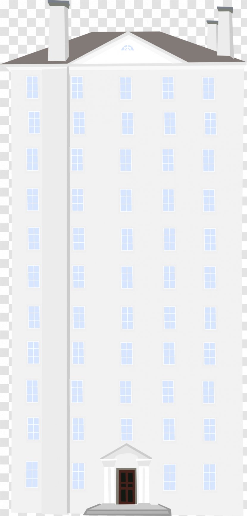 Facade - Elevation - Row Of Houses Transparent PNG