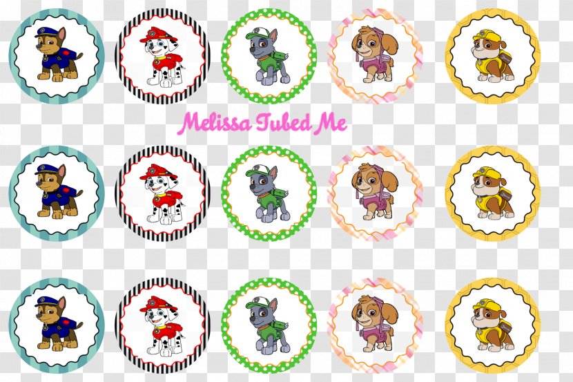 Patrol Birthday Party Bottle Cap Paper Transparent PNG