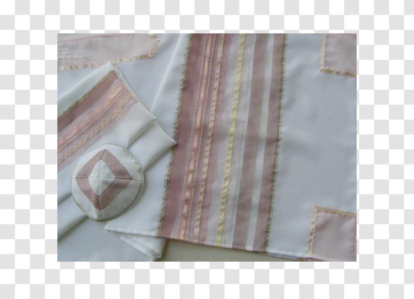 Tallit Atarah Judaism Silk Textile - Pink Transparent PNG
