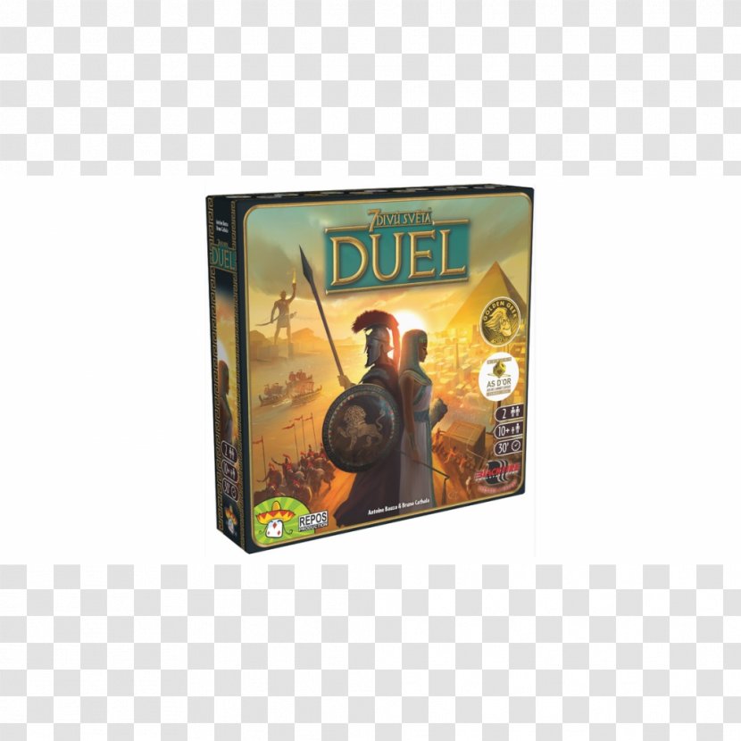 Repos Production 7 Wonders Duel Board Game Transparent PNG