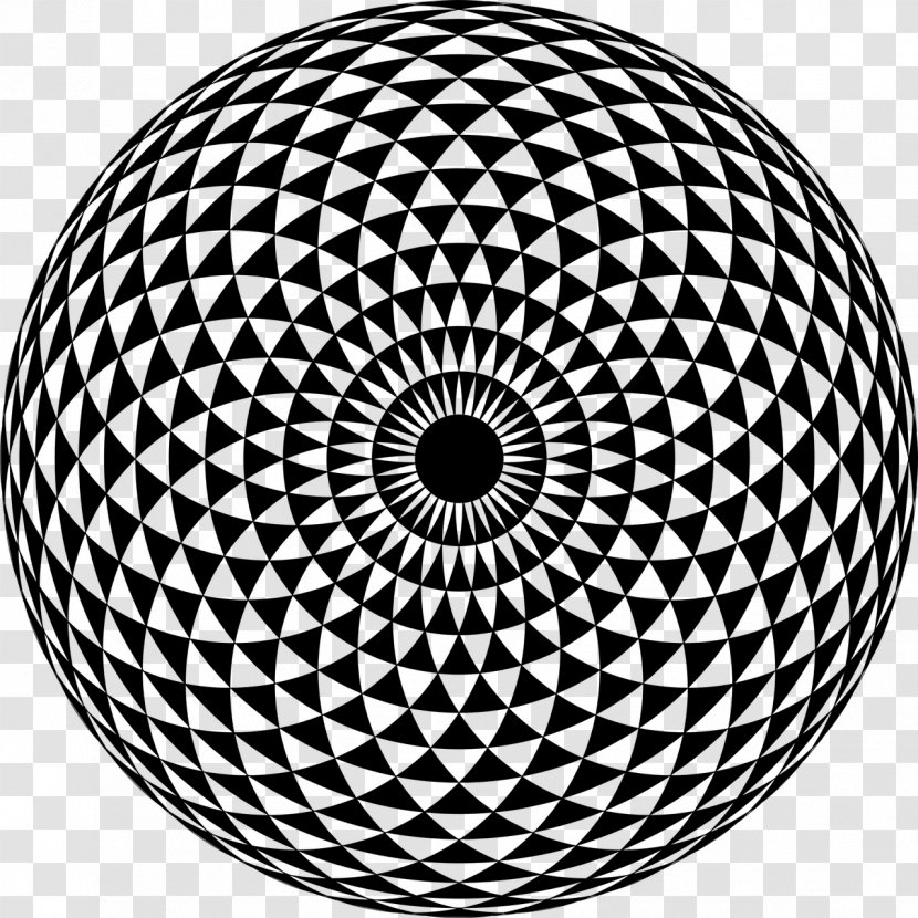 Sacred Geometry Torus Drawing Mandala - Toroid - Line Transparent PNG