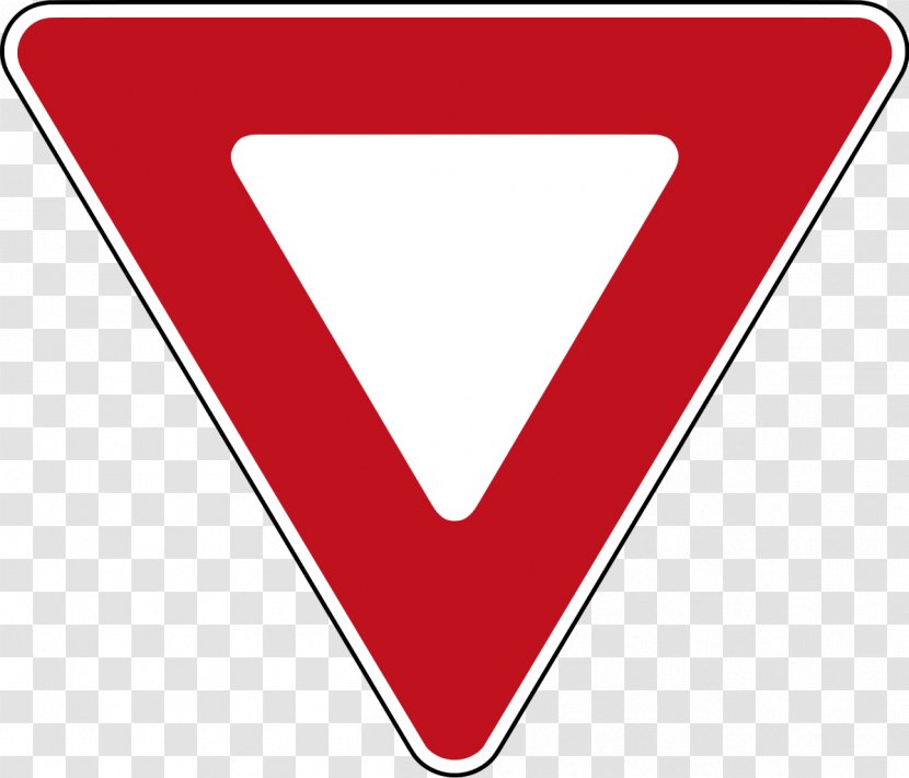 Road Signs In Canada Yield Sign Traffic Stop - Symbol Transparent PNG