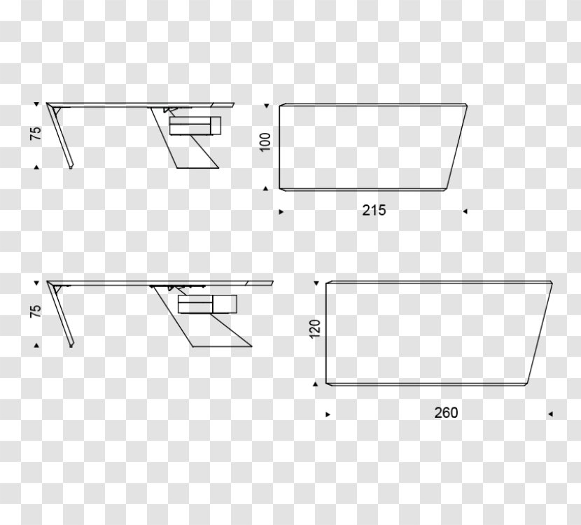 Drawing /m/02csf Desk - Design Transparent PNG