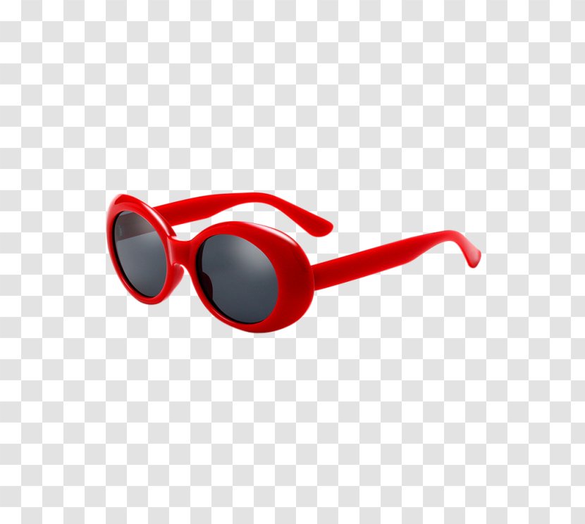Sunglasses Goggles Amazon.com Eyewear - Lens - Red Transparent PNG