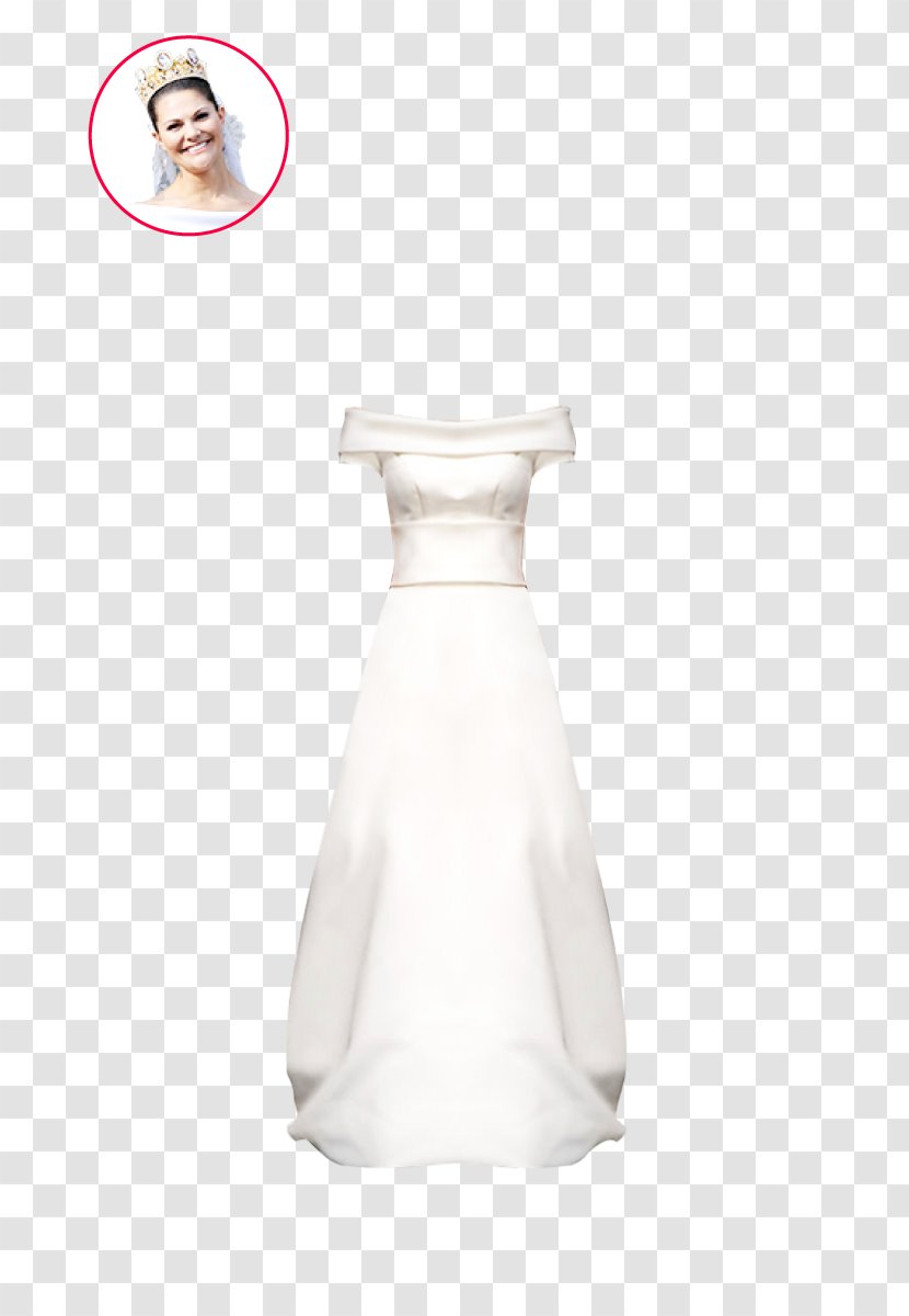 Gown Neck - Dress - Design Transparent PNG