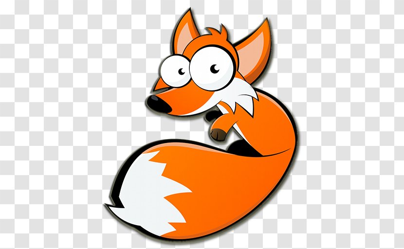 Cartoon Humour - Red Fox Transparent PNG