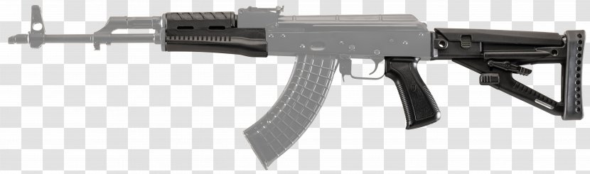 Trigger Firearm Stock AK-47 Weapon - Heart - Ak 47 Transparent PNG