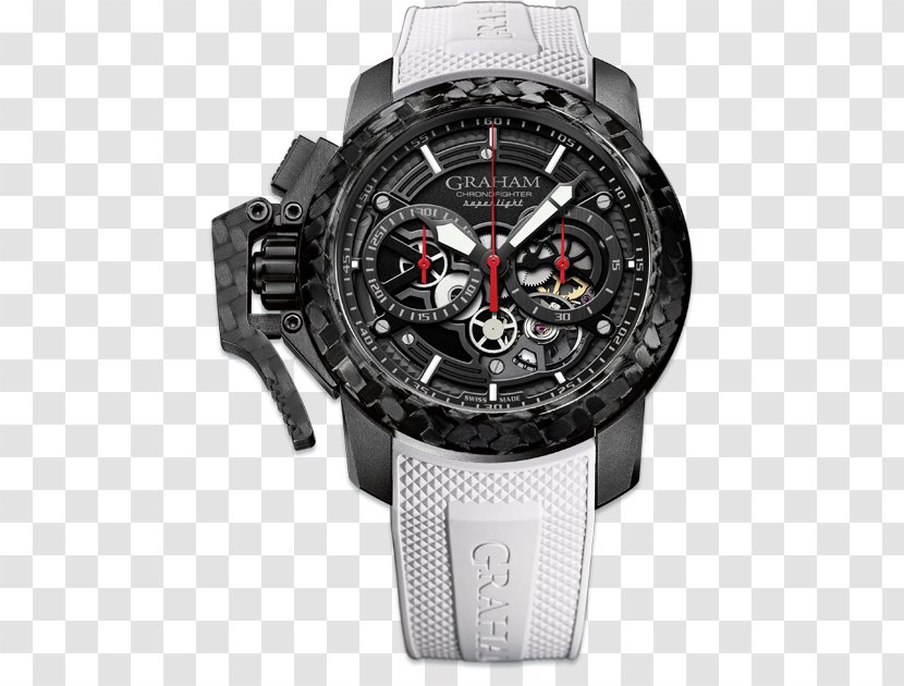 Counterfeit Watch Clock Chronograph Carbon - George Graham - Skeleton Hand Gripping Transparent PNG
