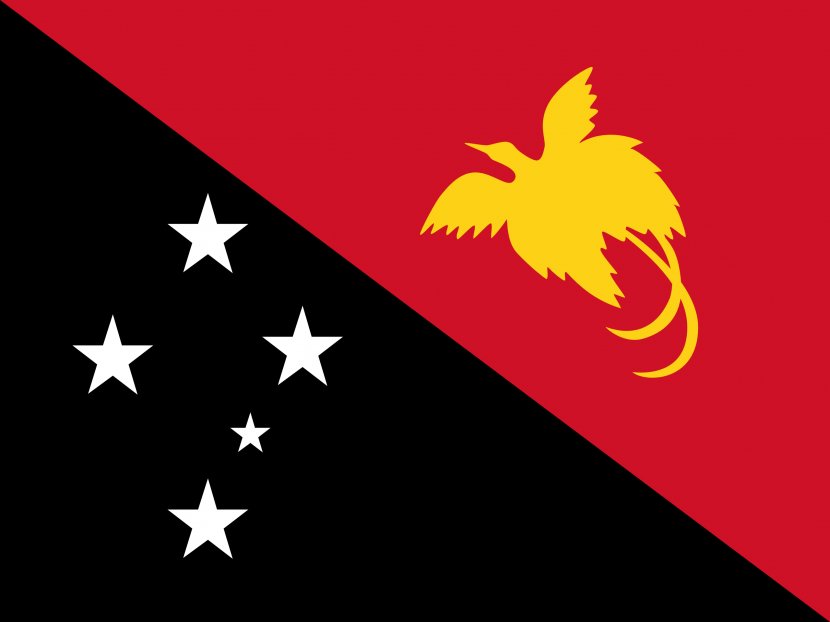 Flag Of Papua New Guinea National - Guinea, Flags Countries Transparent PNG