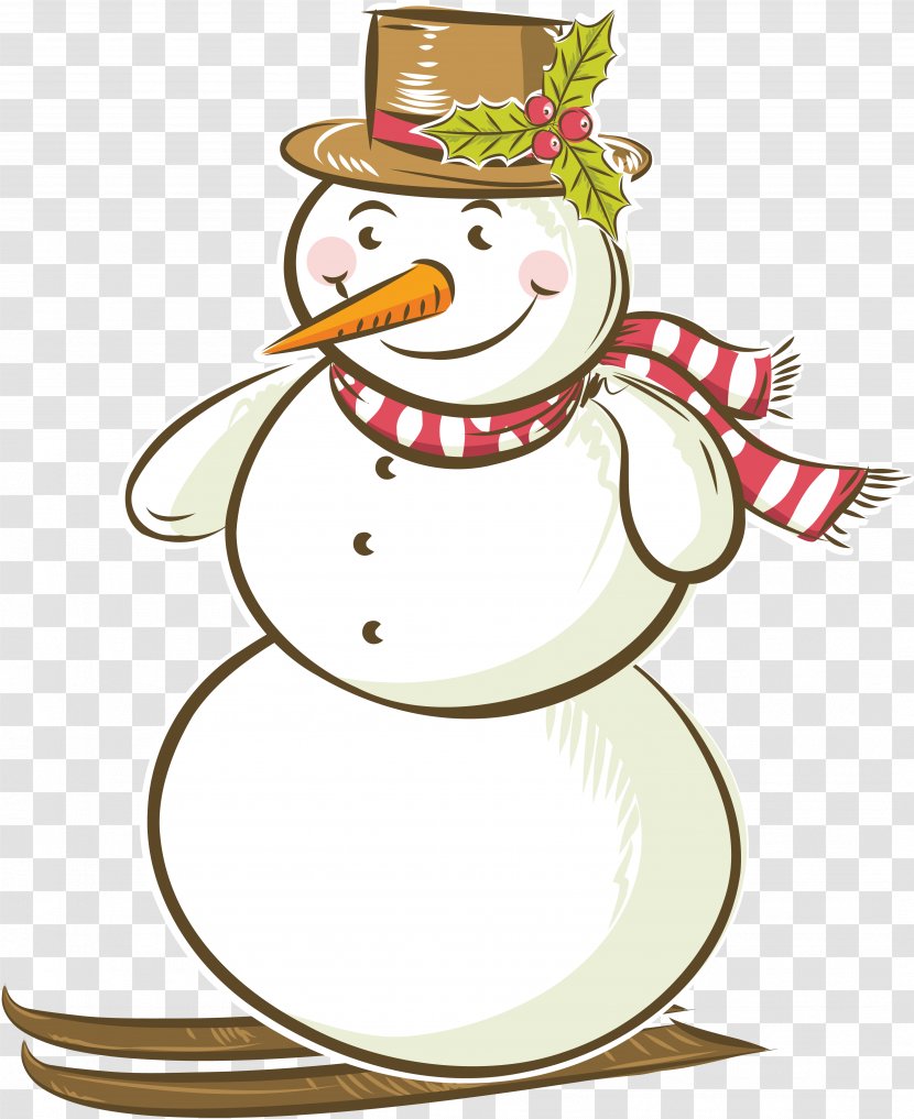 Snowman Christmas Letter Clip Art - I Transparent PNG