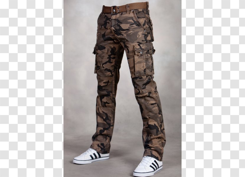 Cargo Pants Jeans Belt Pocket Transparent PNG