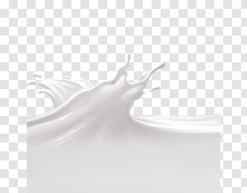 Cow's Milk Computer File - White - Rich Cartoon Transparent PNG