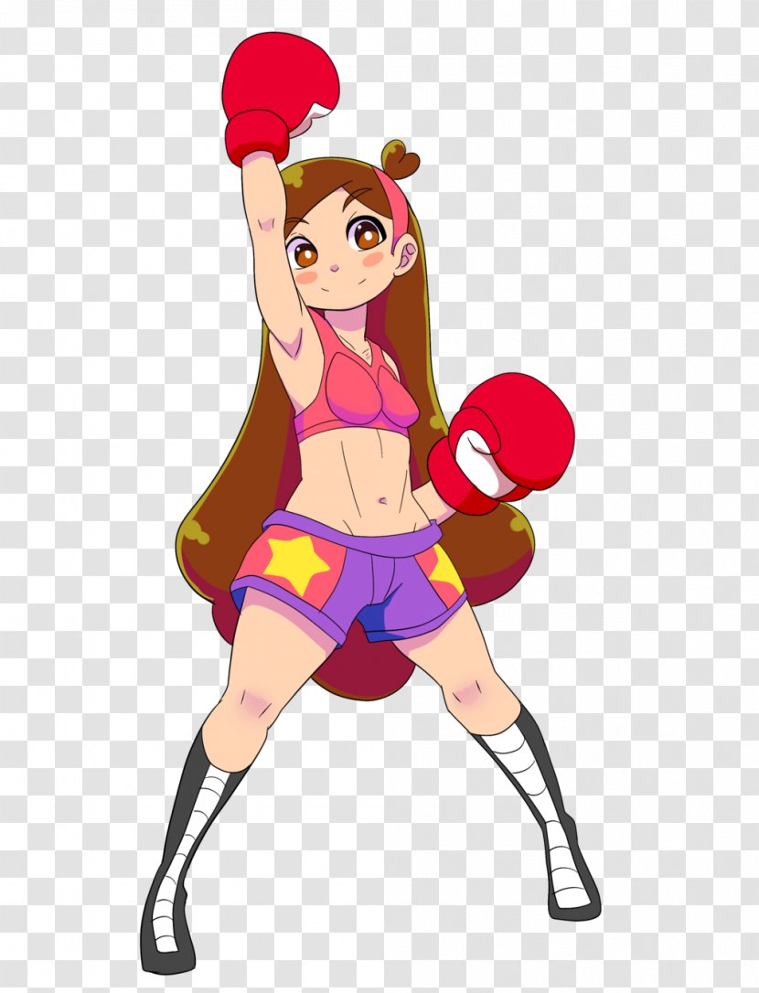 Mabel Pines Wendy Bill Cipher Boxing Art - Frame - Gravity Rush Transparent PNG