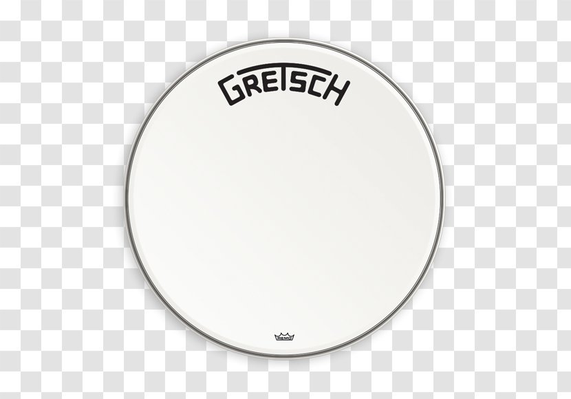Drumhead Gretsch Drums Bass - Computer Font - Percussion Accessory Transparent PNG