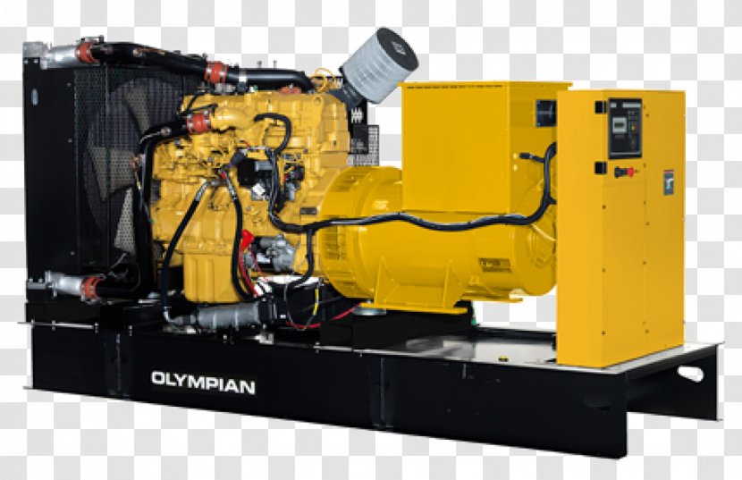 Electric Generator Diesel Engine-generator Motor - Engine Transparent PNG