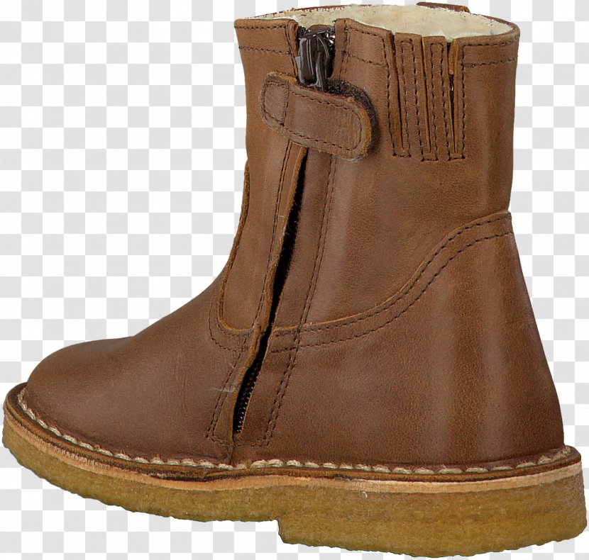 Boot Shoe Footwear Leather Suede - Cognac Transparent PNG