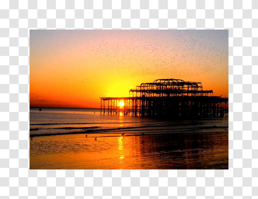 West Pier Brighton Shore Photography Transparent PNG