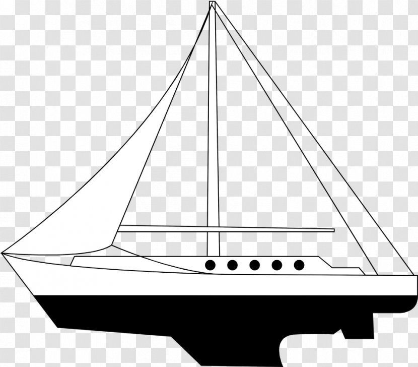 Sailboat Sailing Ship Clip Art - Skipjack Transparent PNG