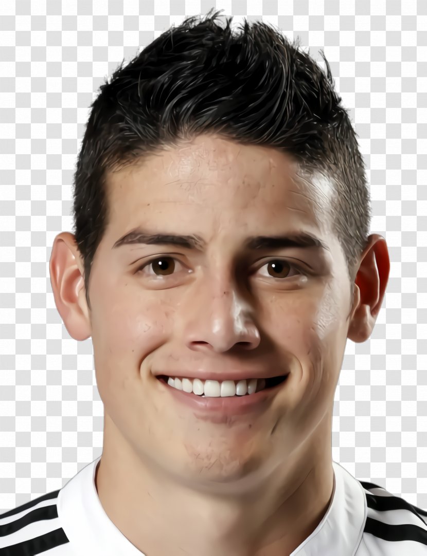 Real Madrid - Sports - Black Hair Whitecollar Worker Transparent PNG