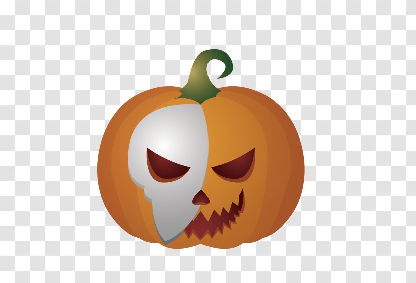 Jack-o-lantern Calabaza Halloween Pumpkin Clip Art - Fruit Transparent PNG