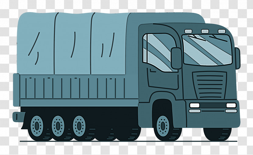 Commercial Vehicle Freight Transport Truck Public Utility Transport Transparent PNG