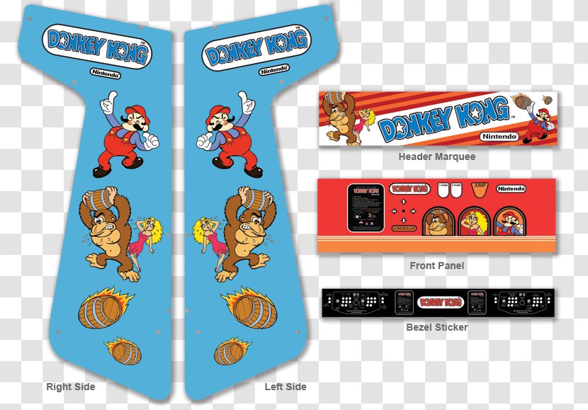 Donkey Kong Country Jr. Fix-It Felix Arcade Game - Xarcade - Dig Dug Transparent PNG