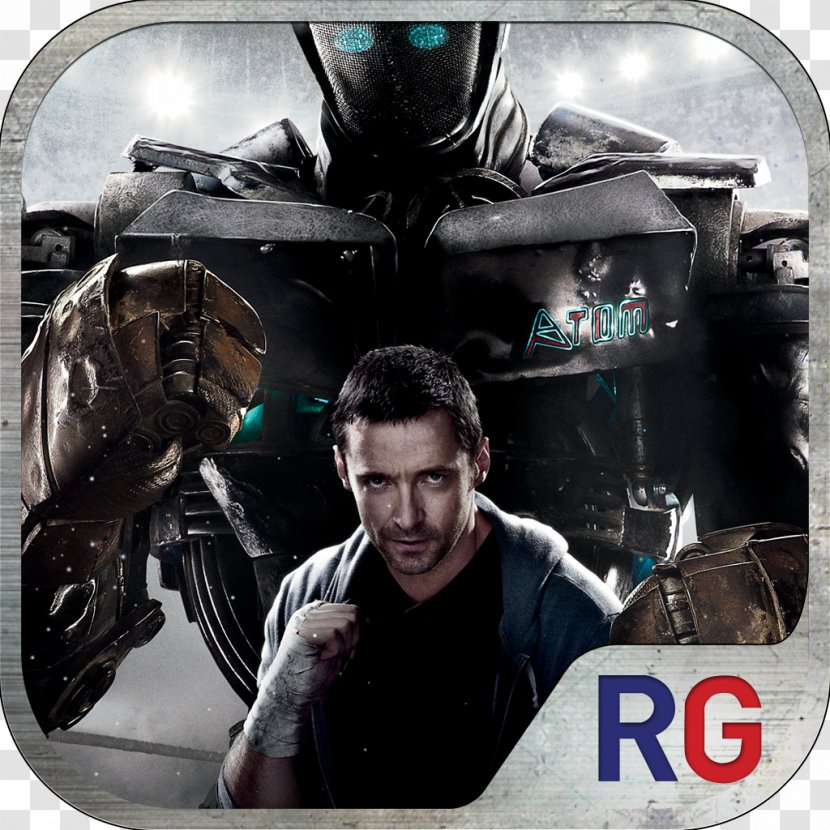 Hugh Jackman Real Steel Charlie Kenton Film Robot Transparent PNG