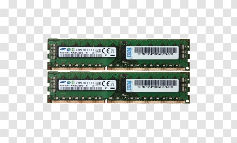 DDR3 SDRAM Flash Memory DIMM ECC - Electronics Accessory - Personal Computer Hardware Transparent PNG