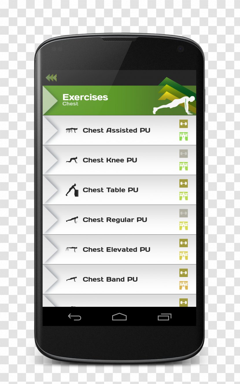 Feature Phone Smartphone Mobile Phones Computer Hardware Android - Device - Push Ups Transparent PNG