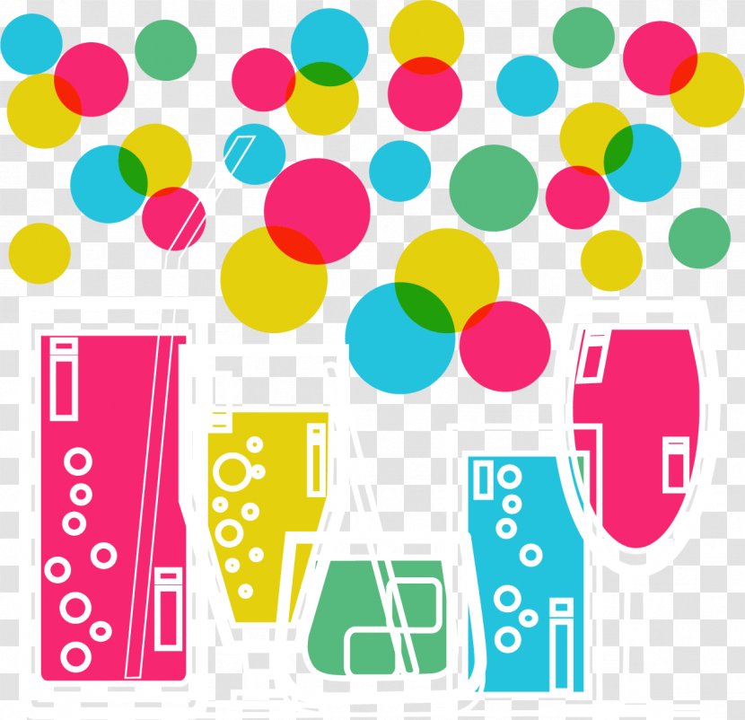 Cocktail Party Beer Drink - Colorful Drinks Bottle Transparent PNG