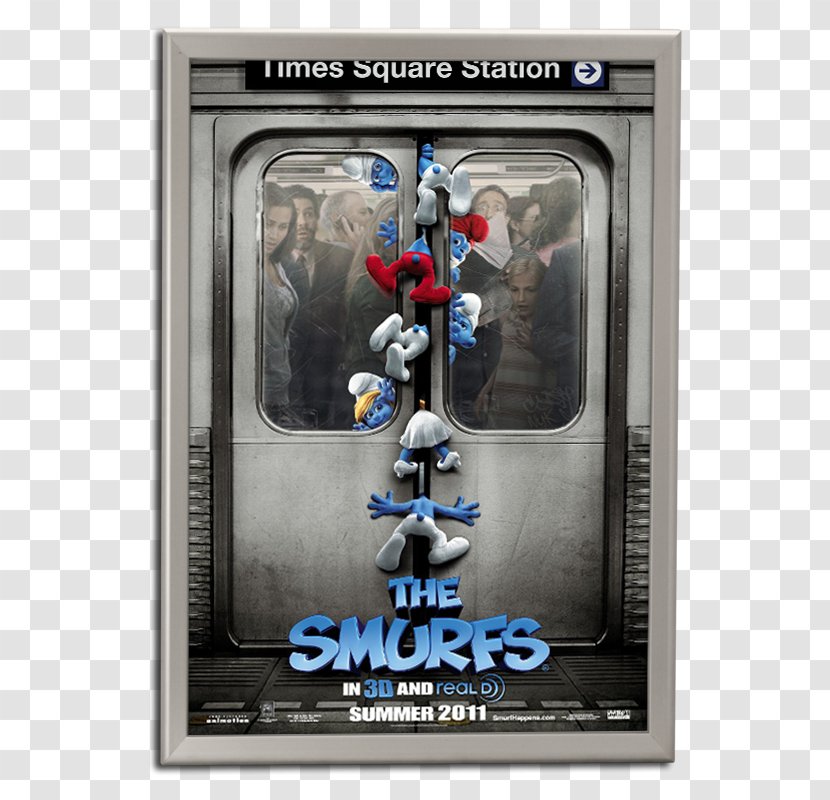New York City Smurfette Gargamel Film Brainy Smurf - Sony Pictures Animation - Television Show Transparent PNG