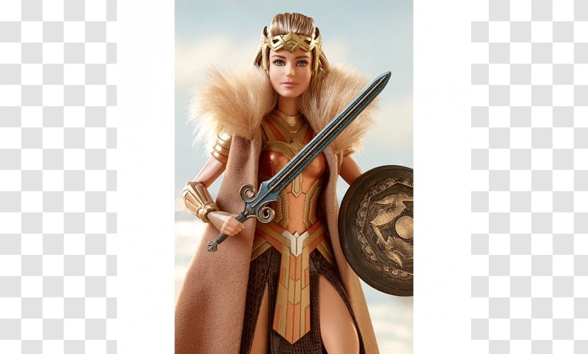 Hippolyta Antiope Barbie Batman V Superman: Dawn Of Justice Collection Wonder Woman Doll Transparent PNG