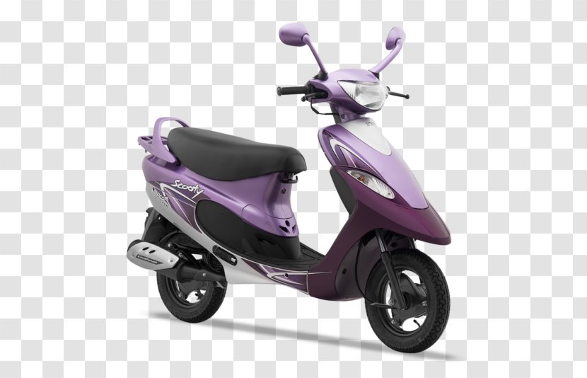 Scooter TVS Scooty Motor Company Car Motorcycle - Tvs - All Kinds Of Transparent PNG